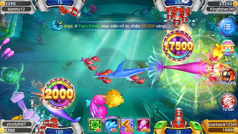 Bắn Cá Hit Club - Sân Chơi Đỉnh Cao Cho Tay Súng Đại Dương 2 Gameplay linh hoạt
